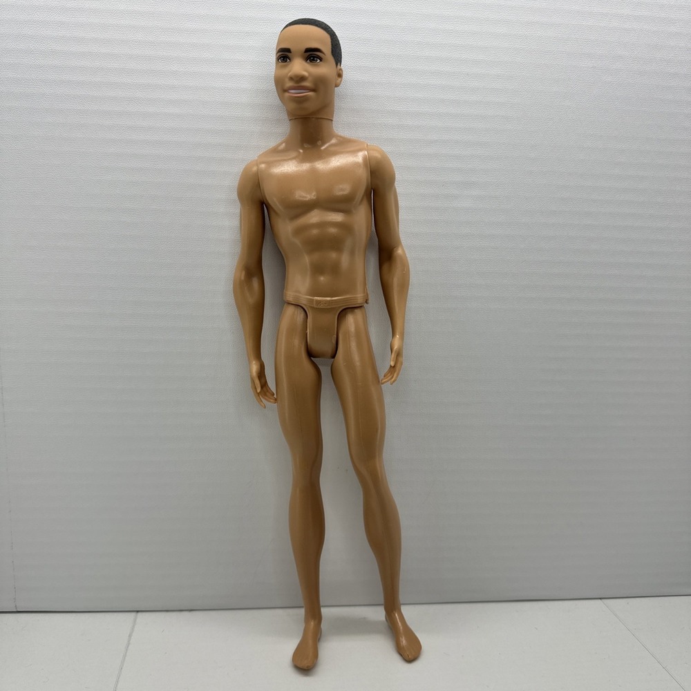 Mattel Barbie Fashionistas Ken #4 "Steven" Doll 2015 AA -‎ DGU68 - Nude